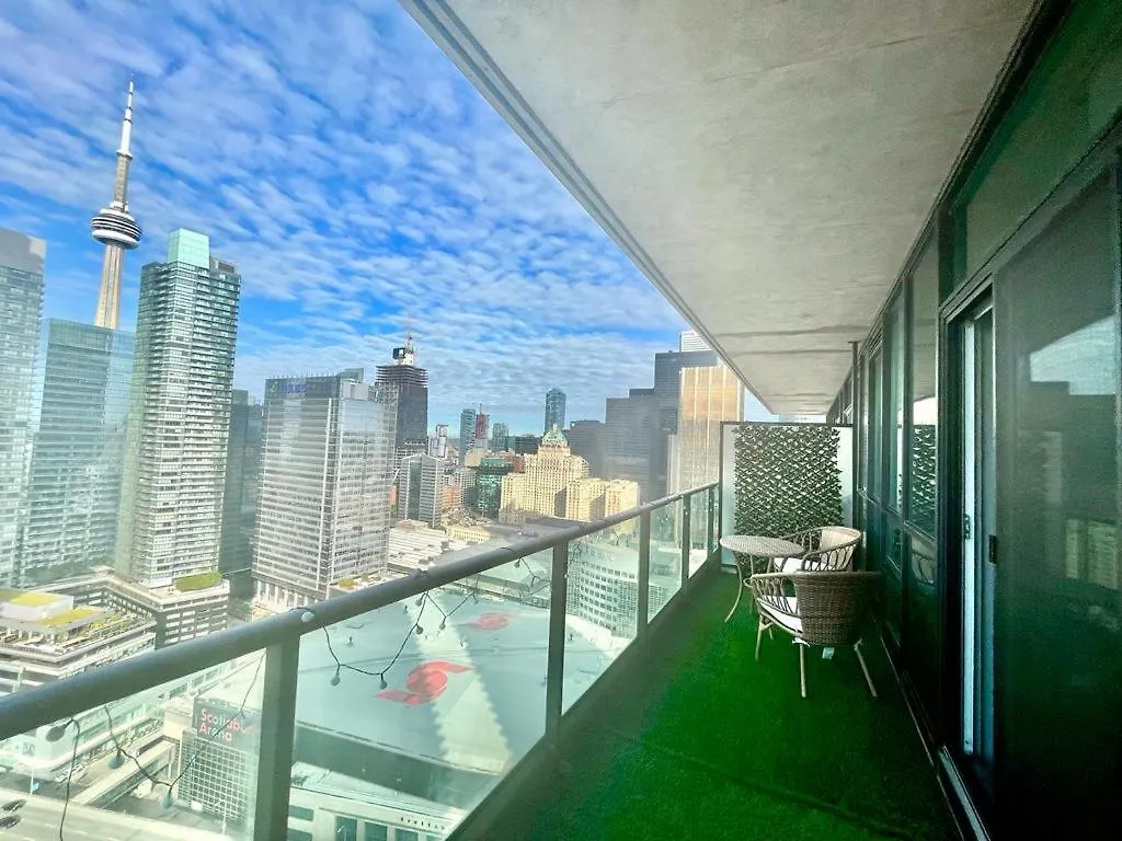 Breathtaking Cn Tower & Lakeview In Heart Of Dt Apartment Toronto 0*,